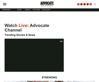 Advocatechannel.com(The Advocate Channel) Screenshot