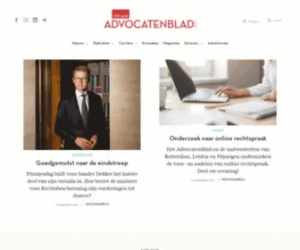 Advocatenblad.nl(Advocatenblad) Screenshot