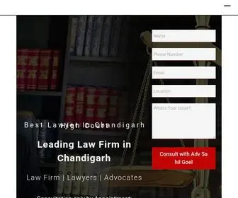 Advocatesahilgoel.com(Advocate Sahil Goel) Screenshot