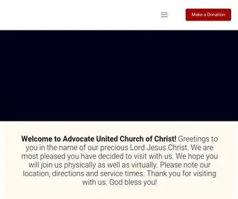 Advocateucc.org(Advocate UCC) Screenshot
