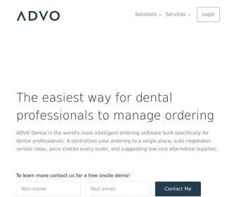 Advodental.com(Advo) Screenshot