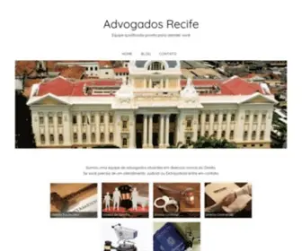 Advogadorecife.com.br(Erro) Screenshot