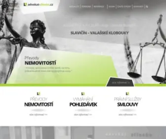 Advokat-Zlinsko.cz(Advokátní kancelář) Screenshot
