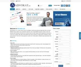 Advokat.com(Welcome to) Screenshot