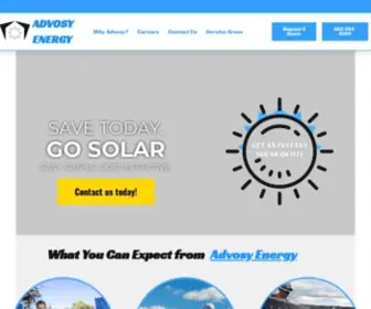 Advosyenergy.com(Advosy Energy) Screenshot