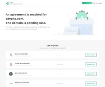 ADVPHP.com(Sold) Screenshot