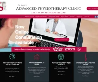 AdvPhysiotherapyclinic.com(Dr Sahil's Advanced Physiotherapy clinic) Screenshot