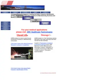 Advresearch.com(Advanced Research) Screenshot