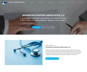 Advstaff.net(Advanced Staffing Associates) Screenshot