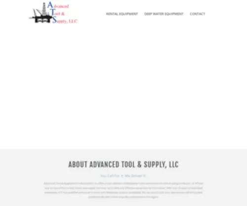Advtoolinc.com(Advanced Tool & Supply) Screenshot