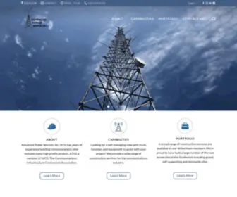 Advtower.com(Advanced Tower Services) Screenshot