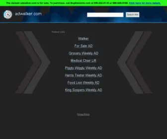 Adwalker.com(Adwalker) Screenshot
