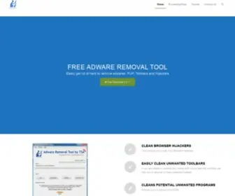 Adwareremovaltool.org(Adware removal tool by TSA) Screenshot