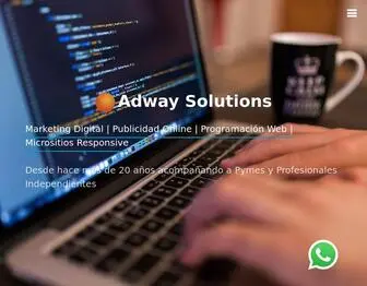 Adwaysolutions.com(Marketing Digital para Pymes) Screenshot