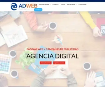 Adwebmexico.com(Adweb Mexico) Screenshot