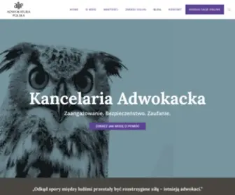 Adwokat-Skowronska.pl(Adwokat Katarzyna Skowrońska) Screenshot