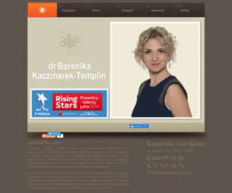 Adwokat-Wroclaw.org(Adwokat dr Berenika Kaczmarek) Screenshot