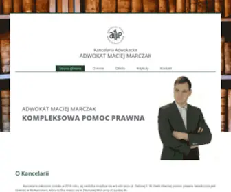 Adwokatmarczak.pl(Adwokatmarczak) Screenshot