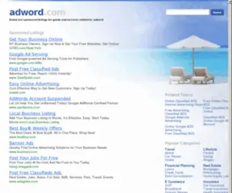 Adword.com(Adword) Screenshot