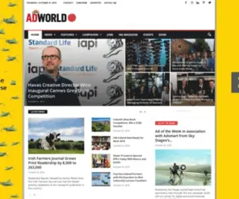 Adworld.ie(Marketing Ireland) Screenshot
