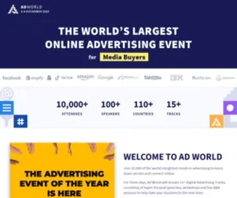 AdWorldevent.com(Ad World Conference 2020) Screenshot