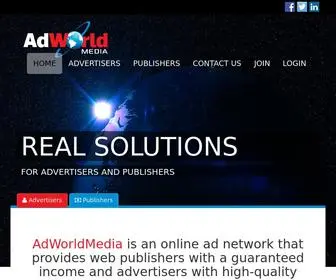 Adworldmedia.com(Ad Network) Screenshot