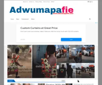 Adwumapafie.com(Front Page) Screenshot