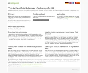 ADX-T.com(Official adserver of adnanny GmbH) Screenshot