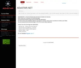 Adxstar.net(Adxstar) Screenshot