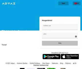 Adyaz.com(Türkiye'nin Sosyal Medyası) Screenshot