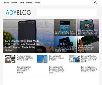 Adyblog.com(Berbagi informasi seputar Android) Screenshot