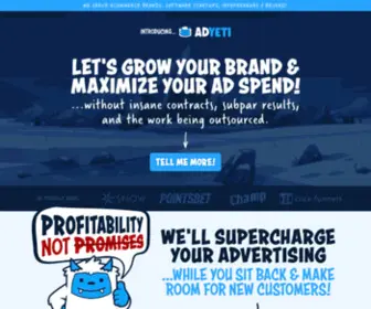 Adyeti.io(World's Wildest Ad Agency) Screenshot