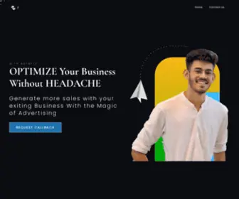 Adymize.com(Performance Marketing Agency) Screenshot