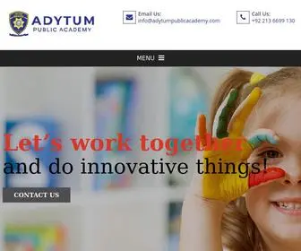 Adytumpublicacademy.com(Adytum Public Academy) Screenshot