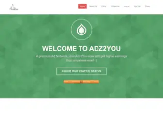 ADZ2You.net(Ad Network) Screenshot