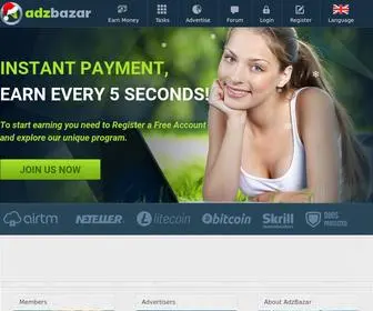 Adzbazar.com(Innovative and Effective) Screenshot