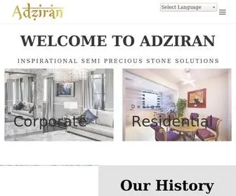 Adziran.com(Best Semi Precious Interior decorators) Screenshot