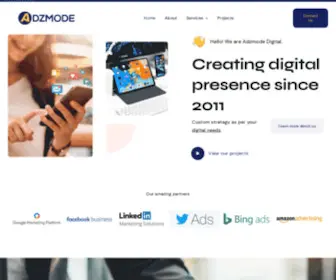 Adzmode.com(Digital Marketing Agency) Screenshot