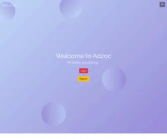 Adzoc.com(Profitable Advertising) Screenshot