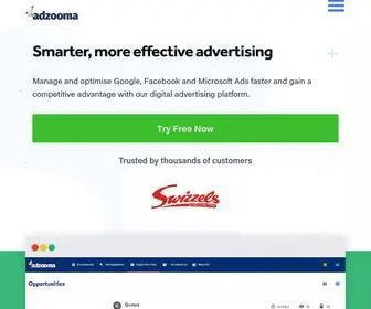 Adzooma.com(Online marketing) Screenshot