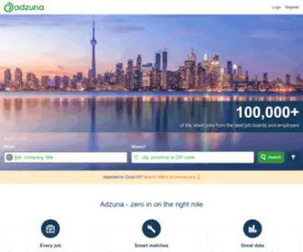 Adzuna.ca(Jobs in Canada & Beyond) Screenshot