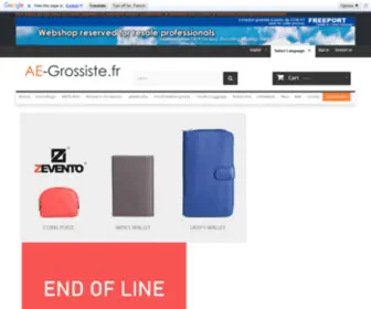 AE-Grossiste.fr(Grossiste en ligne et en magasin à Paris) Screenshot