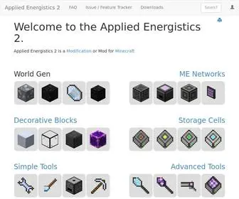 AE-Mod.info(Applied Energistics) Screenshot