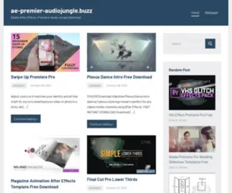 AE-Premier-Audiojungle.buzz(AE Premier Audiojungle buzz) Screenshot