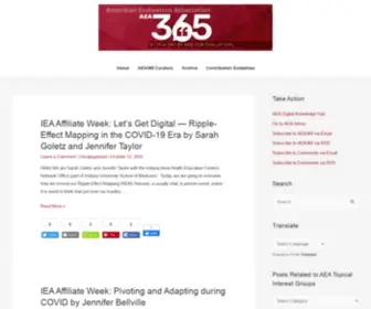 Aea365.org(Aea 365) Screenshot