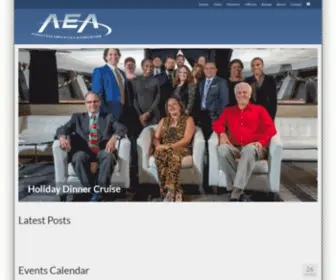 Aeaclubs.org(The AEA homepage where you can find all things AEA Related) Screenshot