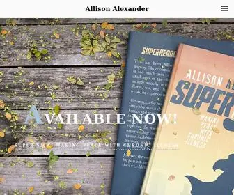 Aealexander.com(Allison Alexander) Screenshot