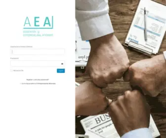 Aeamember.com(Log In ‹ Association of Entrepreneurial Attorneys) Screenshot