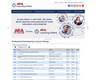 Aeapdonline.org(AEA Learning Online) Screenshot