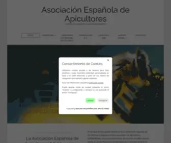 Aeapicultores.org(Asociación Española de Apicultores) Screenshot